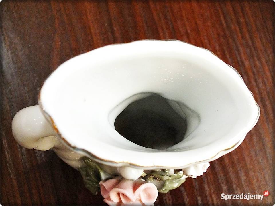 Wazon Wazonik Łabędź figurka Biała Porcelana Żary sprzedam