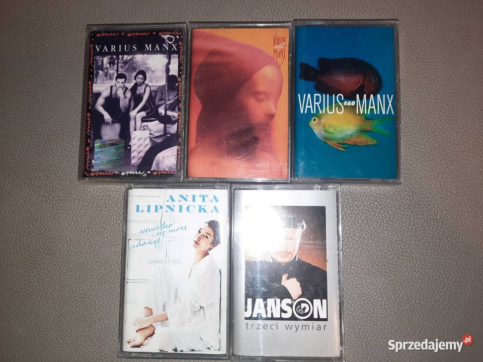 Kasety magnetofonowe z muzyką zespołu Varius Płyty i kasety Wrocław