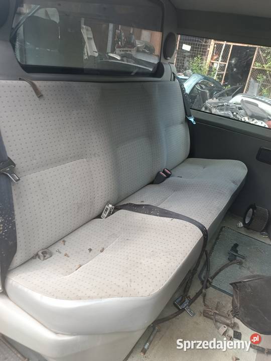 Zabudowa holenderska VW T4 welur pasy czysta Rok produkcji 2003 Sławno