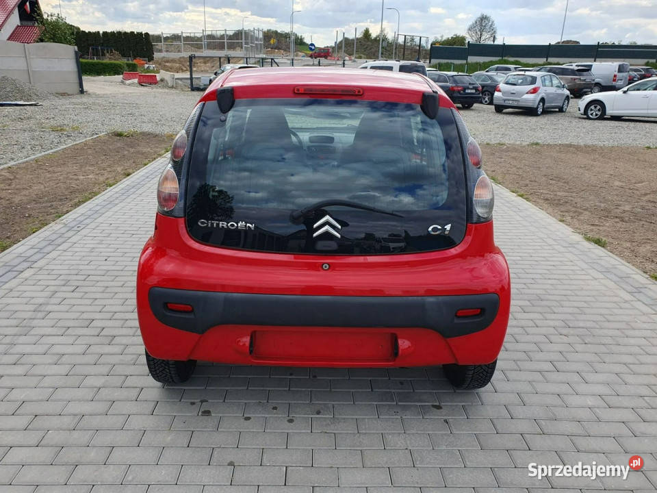 Citroen C1 Lift 10 Benzyna Mod 2011 Raty Zamiana czerwony C1 Strobice