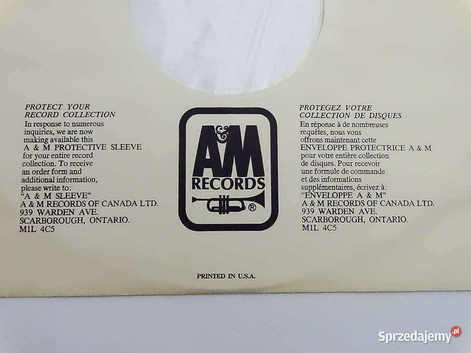 The Police Outlandos dAmour winyl LP 1979 AM lubelskie Biłgoraj