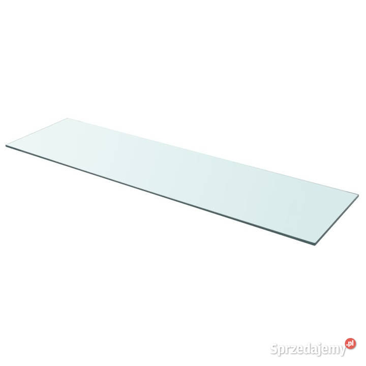 Półki 2 panel z przezroczystego szkła 110 x 30 sprzedam