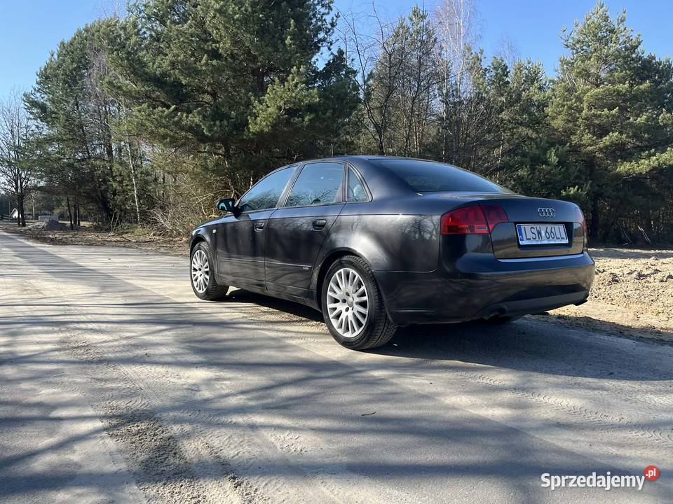 Audi A4 B7 20 TDI 170 Grzana tylna kanapa elektryczne szyby Kazimierz Dolny sprzedam