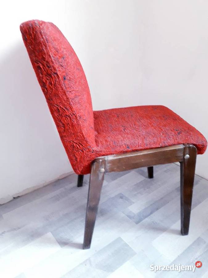 Krzesło tapicerowane,fotel, Aga,Chierowski,IKONA PRL