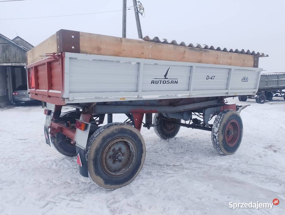 Przyczepa wywrotka Autosan D47