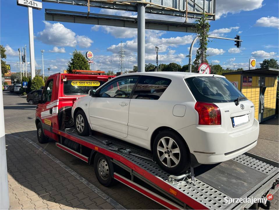 Pomoc drogowa transport laweta autolaweta usługi