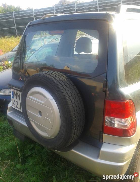 Mitsubishi Pajero Pinin uszkodzony super tanio welurowa tapicerka Marki