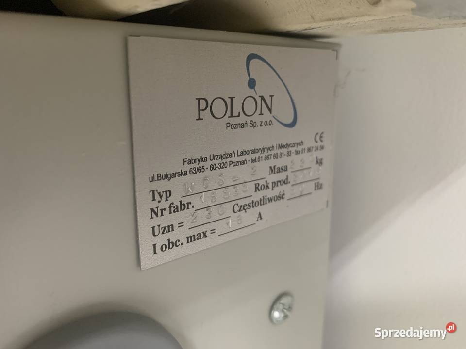 Komora laminarna POLON opolskie Opole