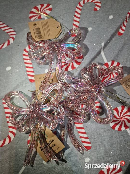 NOWE Ozdoby światecznezawieszki na choinkę