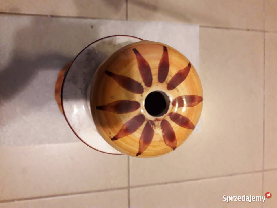 Ceramiczna postawa lampyświecznika Warszawa