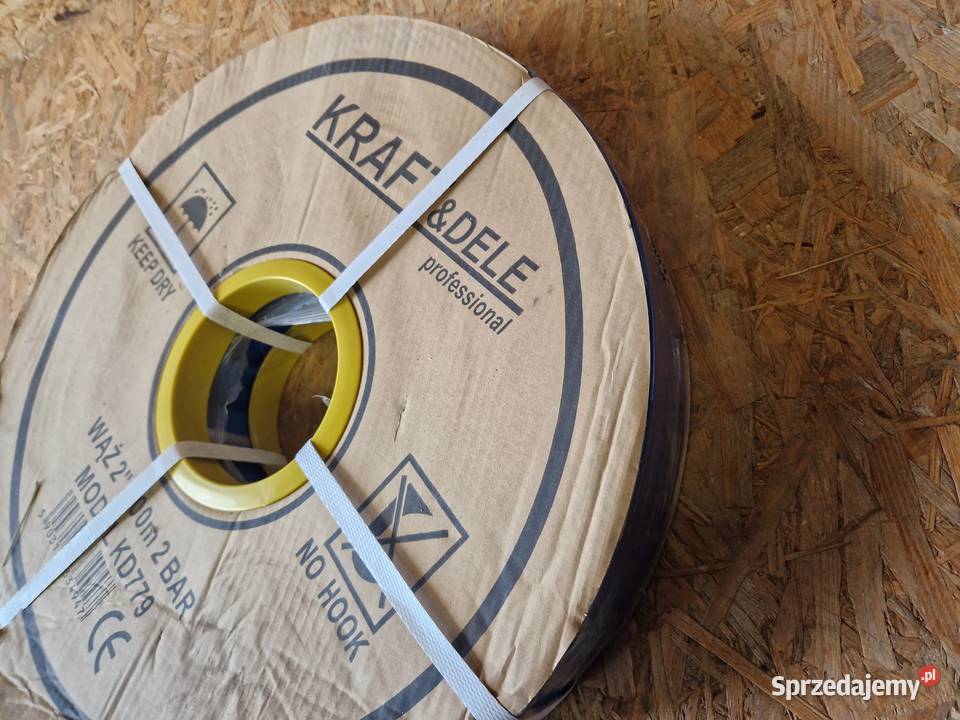 Wąż Gumowy Płaski KraftDele KD779 2 Cale 52mm Węże