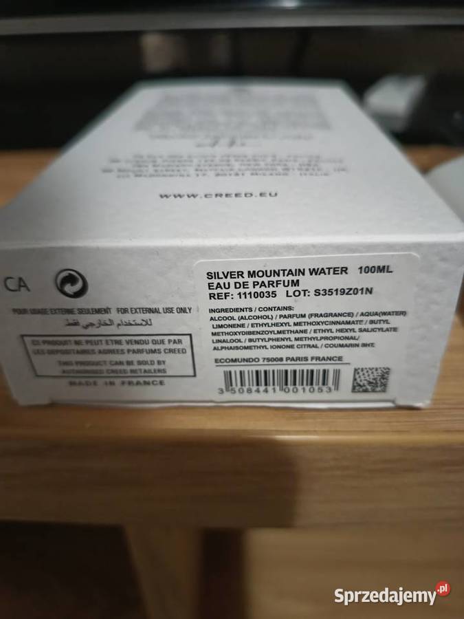 Perfumy CREED Silver Mountain Water Perfumy i wody łódzkie Brzeziny