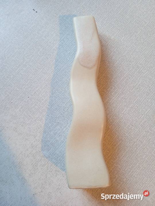 Niemiecki ceramiczny wazon ręcznie formowany Koźminek