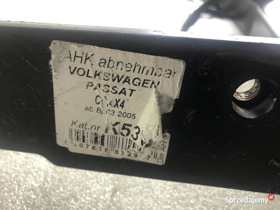 BELKA NA HAK HOLOWNICZY VW PASSAT CC sprzedam
