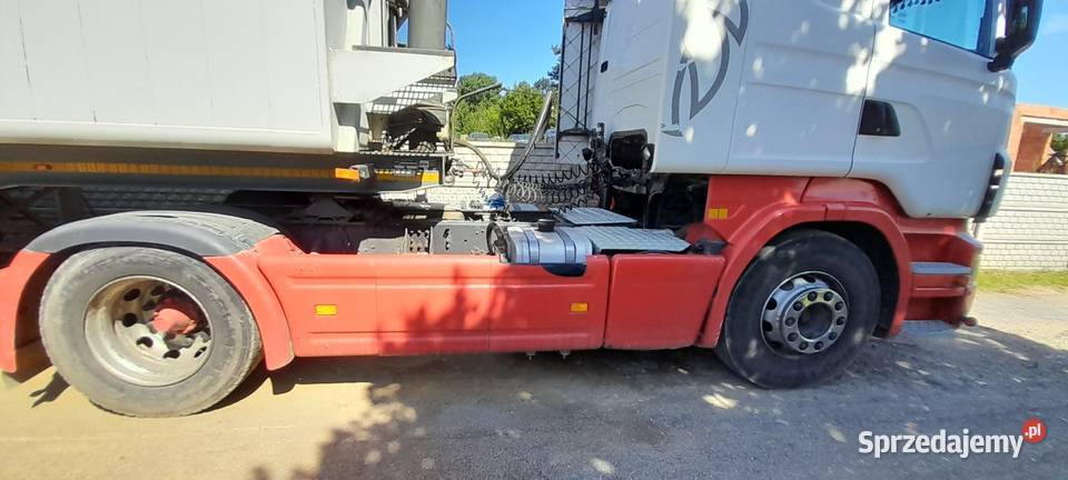 Scania naczepa zestaw