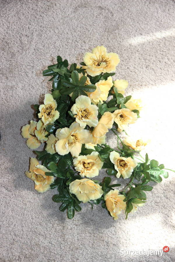 Sztuczne kwiaty bukiet wielkopolskie