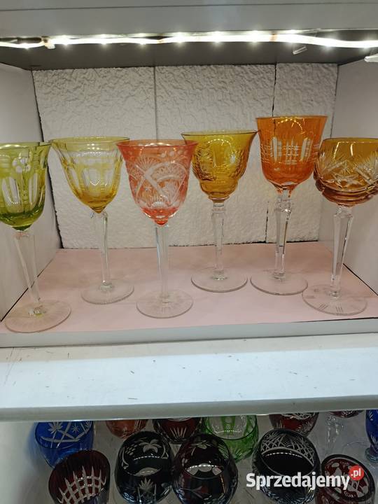 Kolekcjonerskie kieliszki Rękodzieło Warszawa sprzedam