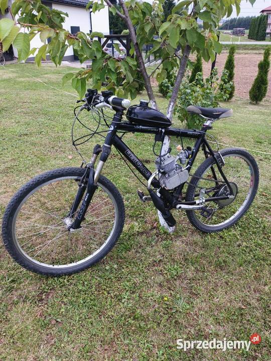 Rower z silnikiem 80cc motorower Iwonicz