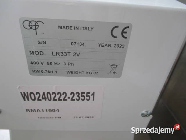 GGF Mieszałka Mikser Spiralny Z Podnoszoną Ostrów Wielkopolski