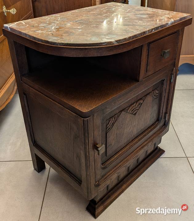 Piękna dębowa szafka art decosklep Dąbrowa śląskie