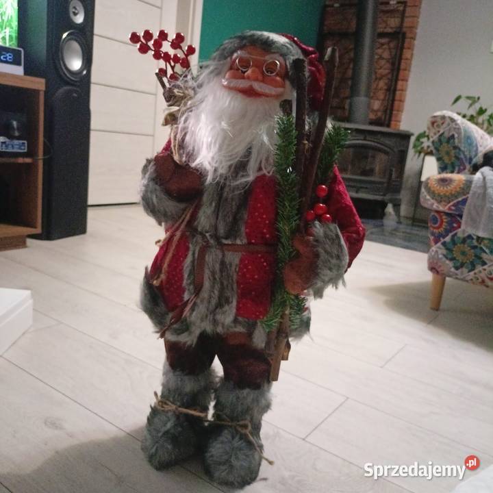 Duży Święty Mikołaj 55 Figurka Świąteczna Bralin