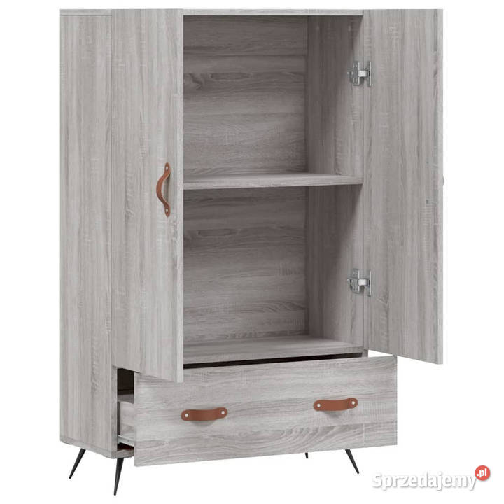Wysoka szafka szary dąb sonoma 695x31x115 mazowieckie Warszawa