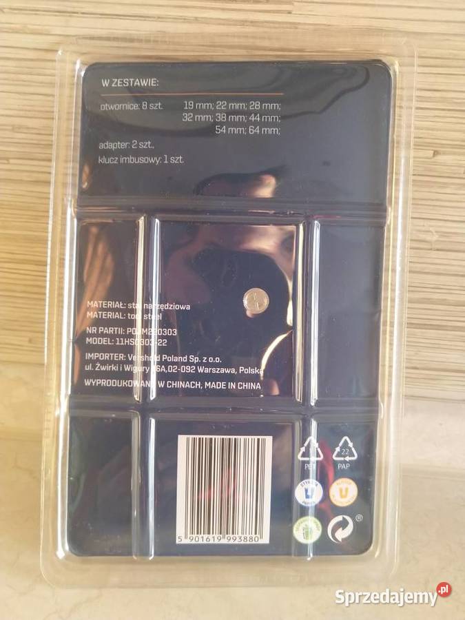 NAJTANIEJ Zestaw Otwornic Klucz Adapter 11el