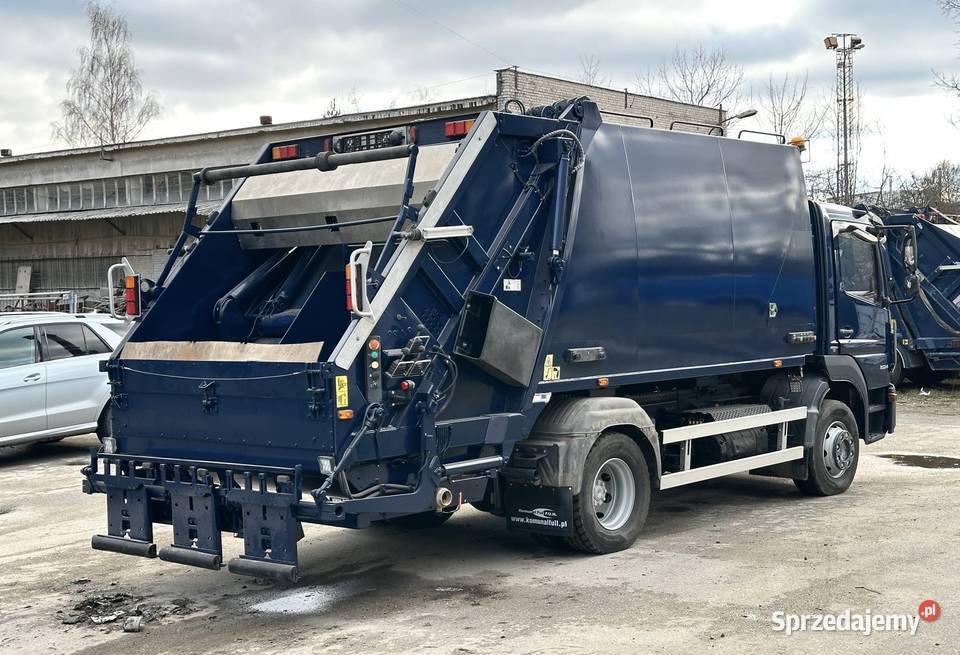 Mercedes Atego 1524 śmieciarka dwie komory14m3 240KM świętokrzyskie Nowiny