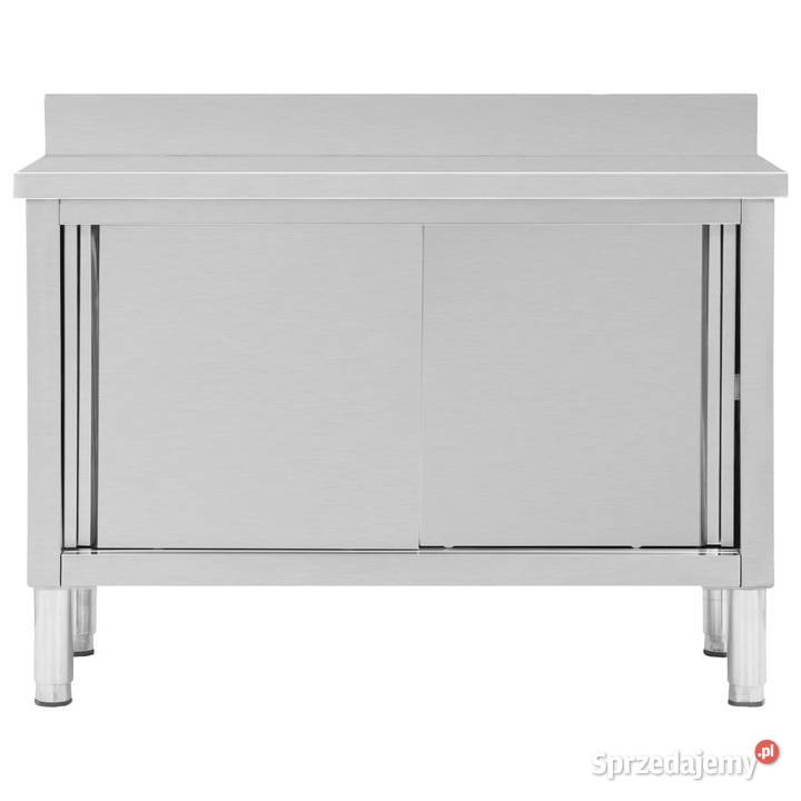Stół roboczy przesuwne drzwi 120x50x9597 stal mazowieckie Warszawa