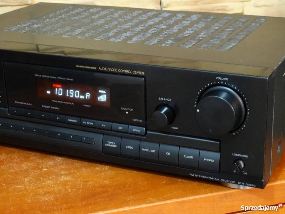 Wzmacniacz z radiem Sony mocny i sprawny WYSYŁKA Jasło