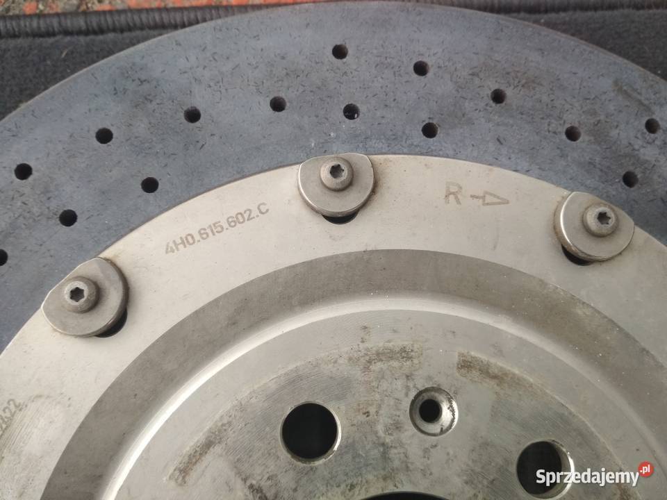 Ceramiczna tarcza hamulcowa Audi 4ho615602c Warszawa