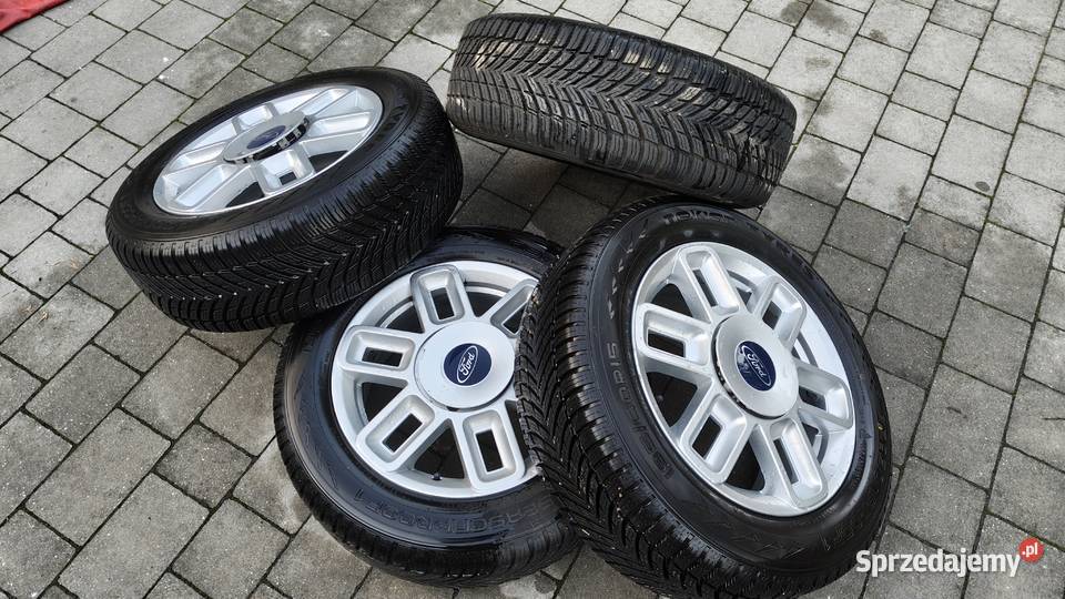 Alufelgi Ford 15 4x108 Opony Całoroczne Nokian Opony i felgi Mikołów