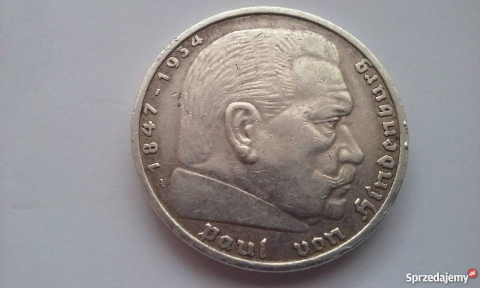 Moneta 5 Paul von Hindenburg