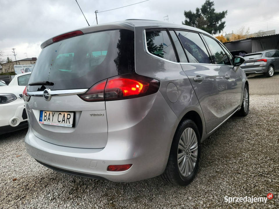 Opel Zafira 14Turbo 140 I Właściciel 100 podgrzewane fotele Pabianice