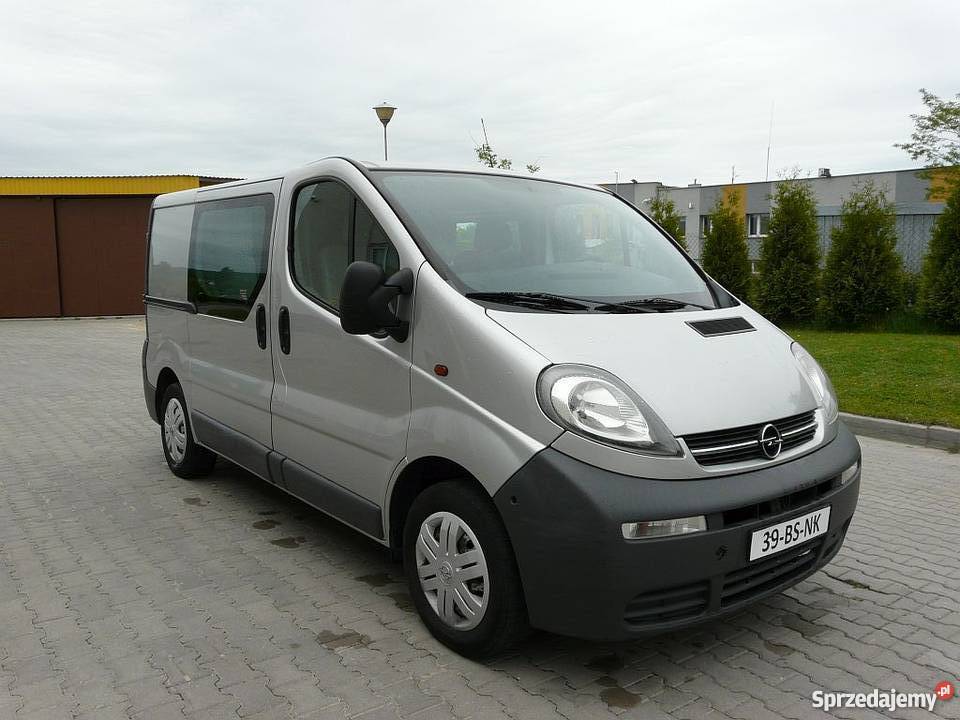OPEL VIVARO 19 DTI 5 miejsc Holenderka Pozostałe sprzedam