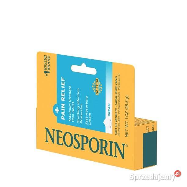 KREM NEOSPORIN ANTYBIOTYKOWY PRZECIWBÓLOWY 283g Pozostałe wielkopolskie