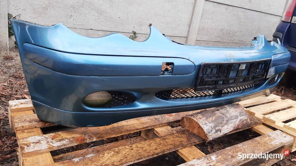 zderzak przód przedni mercedes c w203 halogeny Dębno