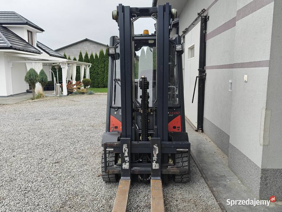 Wózek Linde H20T01 Evo Triplex 51m 2015r Kabina Linde Motoryzacja świętokrzyskie Sandomierz