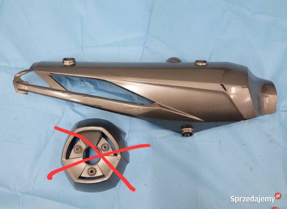Kawasaki J 300 Osłona tłumika nakładka obudowa wielkopolskie Nowy Tomyśl sprzedam