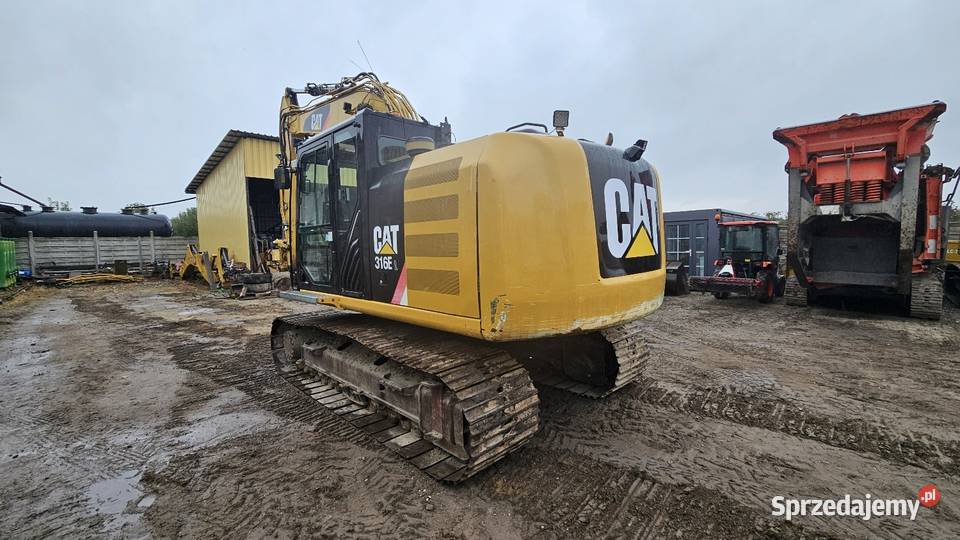 Koparka gąsienicowa Caterpillar 316EL centralne Sochaczew