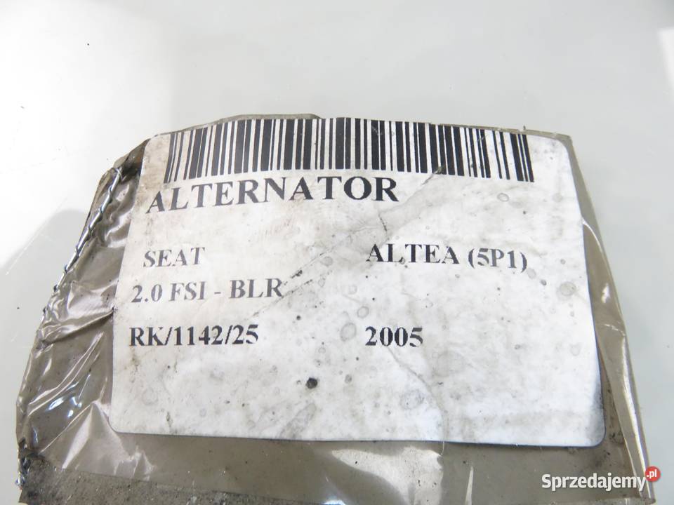 ALTERNATOR SEAT ALTEA 5P1 20 FSI BLR 06F903023C