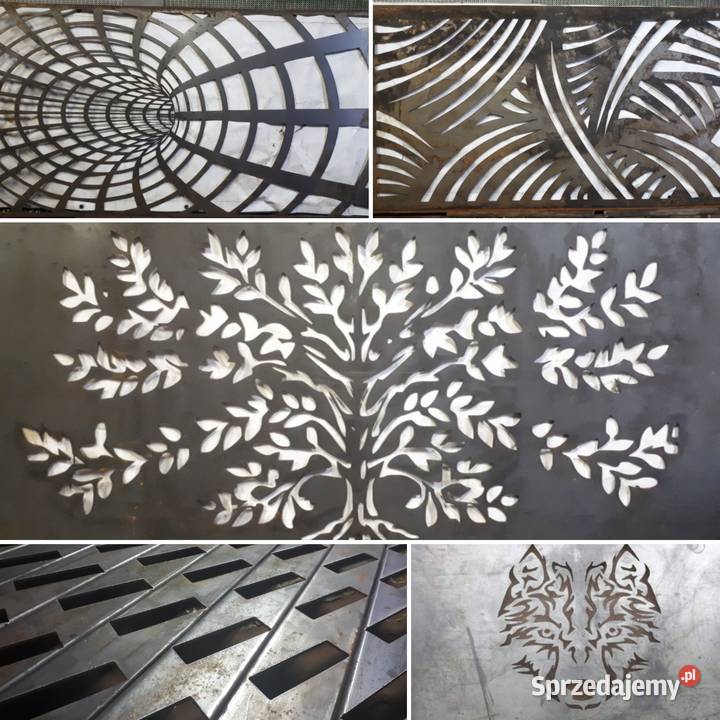 Profil wypalany CNC ogrodzenie palisadowe metal Garwolin sprzedam