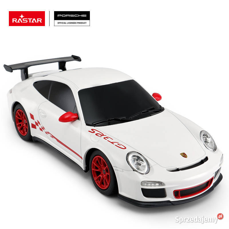 Porsche GT3 RS biały RC 124 Rastar 39900 Samochody i pojazdy wielkopolskie Poznań