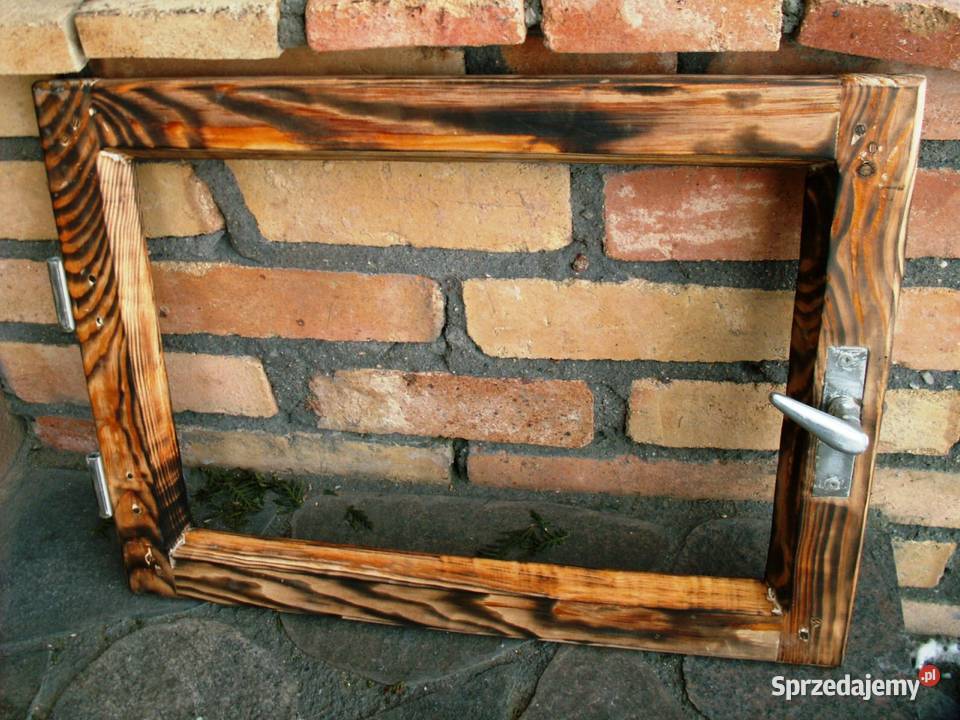 Okno rama loft na lustro aranżację zdjęcie 51x39 Pozostałe Ełk