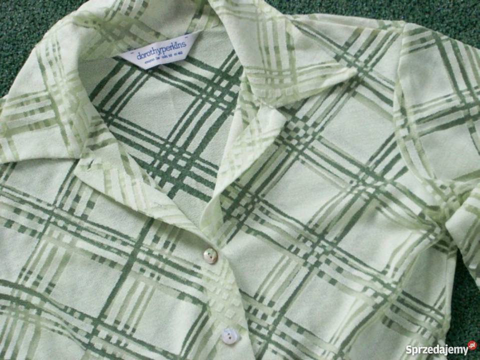 Dorothy Perkins Siateczkowa Bluzka Koszula 38 M długi Nowy Sącz