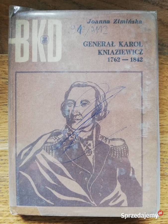 Generał Karol Kniaziewicz 17621842 Joanna Kraków sprzedam