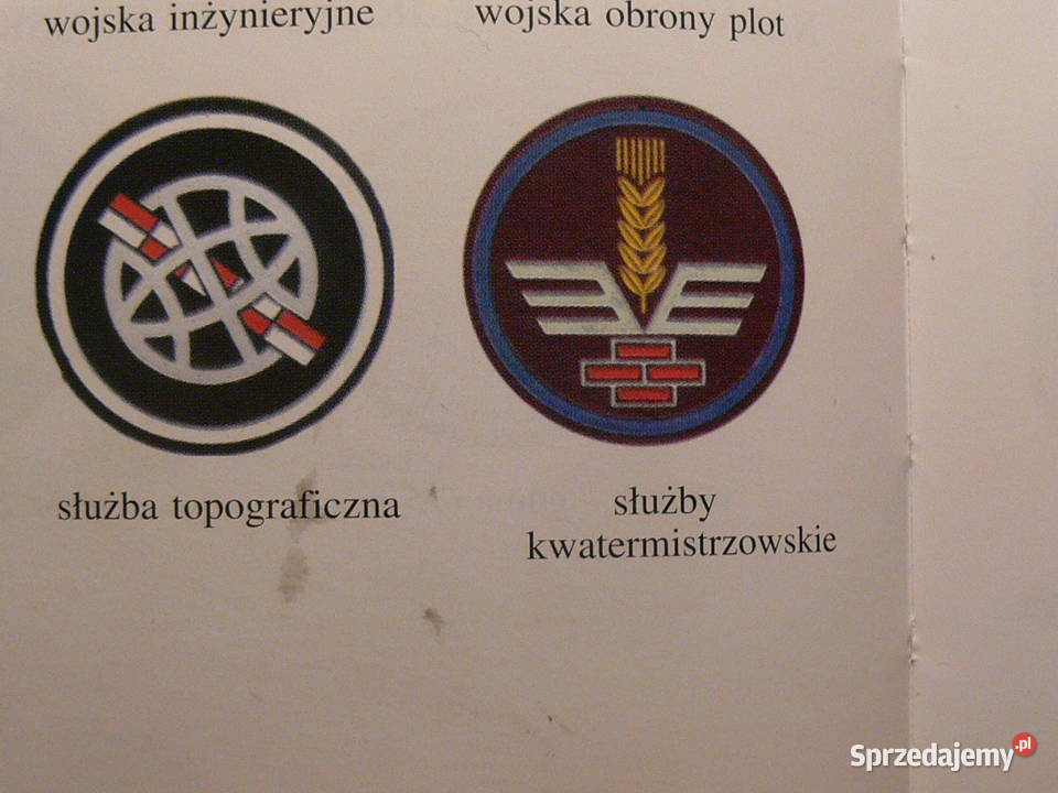 Wojskowa oznaka rozpoznawcza służby Tomaszów Mazowiecki