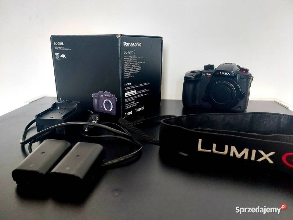 Aparat Panasonic Lumix GH5S body 2 baterie Wrocław