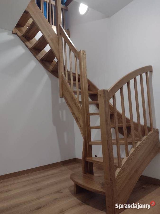 Schody wewnętrzne samonośne i na beton łódzkie Gręboszów sprzedam
