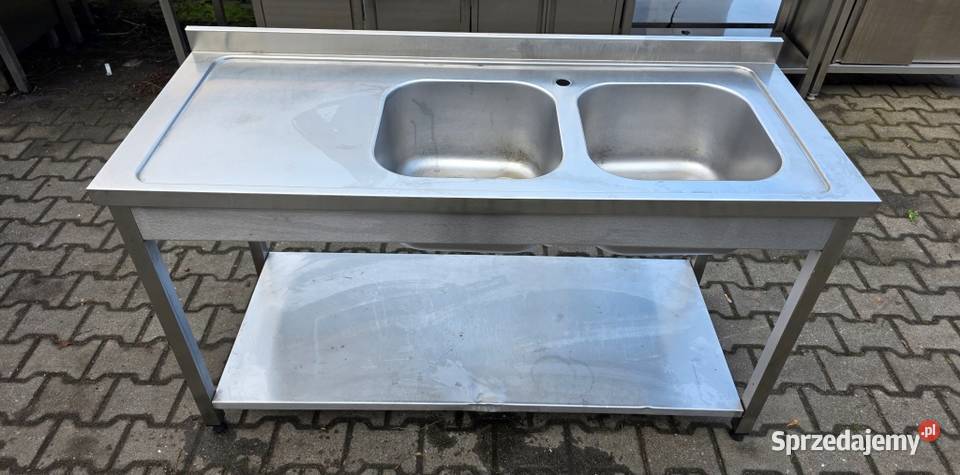 Zlew 2 Komorowy z Półką 1506085 M1277 N Nowe Skalmierzyce sprzedam